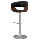 Sheldon - Upholstered Adjustable Swivel Bar Stool by Unique Piece Furniture
