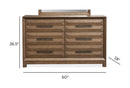 Callisto - Double Drawer Dresser