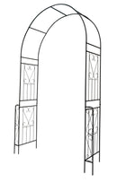 Metal Garden Arch Garden Arbor Trellis Climbing Plants Support Rose Arch Outdoor Arch by HouseOfZazla