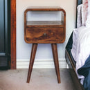 Mini Open Bedside Nightstand by HouseOfZazla