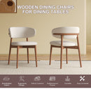 Dining Chairs For Dining Room (Set of 2) - White