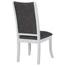 Tyler Pearl - Upholstered Dining Side Chair (Set of 2) - Taupe by HouseOfZazla