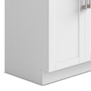 Hennessy - Deluxe Laundry Cabinet With Faucet And Stainless Steel Sink by Unique Piece Furniture