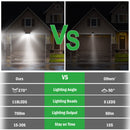 Solar Lights 118 LEDs Solar Wall Light Outdoor Motion Sensor Lamp IP65 Waterproof 120¡ Sensing 270¡Wide Lighting Angle for Garage Garden Pathway