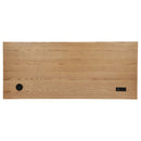 Vermes 66-inch 7-drawer Computer Desk with Power Outlet Light Ash