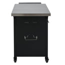 Foldable Outdoor Prep Station BBQ Cart Patio Dining Cart by HouseOfZazla