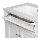 Bathroom Vanity With 2 Doors And Tip Out Drawer, Soft Closing Hinges by HouseOfZazla