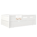 Platform Bed With Guardrail And Drawer by HouseOfZazla