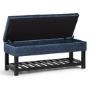 Cosmopolitan - Storage Ottoman Bench With Open Bottom by Unique Piece Furniture