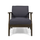 Perla Contemporary Club Chair with Water Resistant Cushion by HouseOfZazla