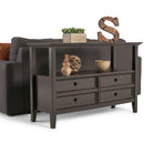 Amherst - Console Sofa Table, Handcrafted by HouseOfZazla