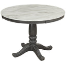 Dining Table - Gray - Faux Marble by HouseOfZazla