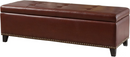 51 Inch Large Ottoman with Storage Bench