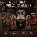 Kettlebell & Dumbbell Beer, Whiskey & Wine Dispenser Set