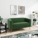 Modern Elegant Design Style Loveseat by HouseOfZazla