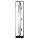 Full Length Standing Mirror, 360° Swivel Floor Mirror For Bedroom - Black
