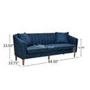 Contemporary 3 Seater Sofa With Accents by HouseOfZazla
