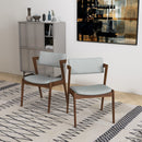 Edwin - Mid-Century Modern Dining Chair (Set of 2) by Unique Piece Furniture
