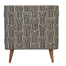 Edessa Bone Inlay Cabinet by Unique Piece Furniture