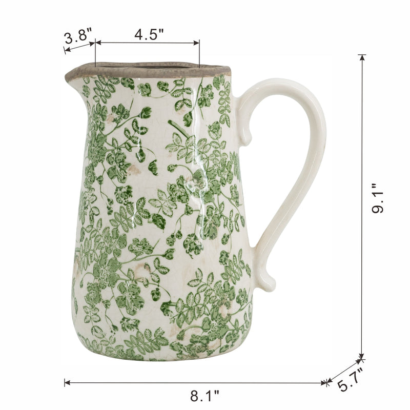 Ceramic Decorative Pitcher, photo 10 of 10