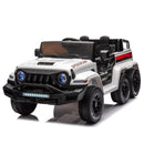 24V Ride On Car for Kids Battery Powered Ride On 4WD Toys with Remote Control,Parents Can Assist in Driving,Music and Lights,Five-Point Safety Belt,Rocking chair mode for back-and-forth swinging