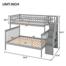 Bunk Bed With Staircase by Unique Piece Furniture