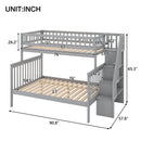 Bunk Bed With Staircase by HouseOfZazla