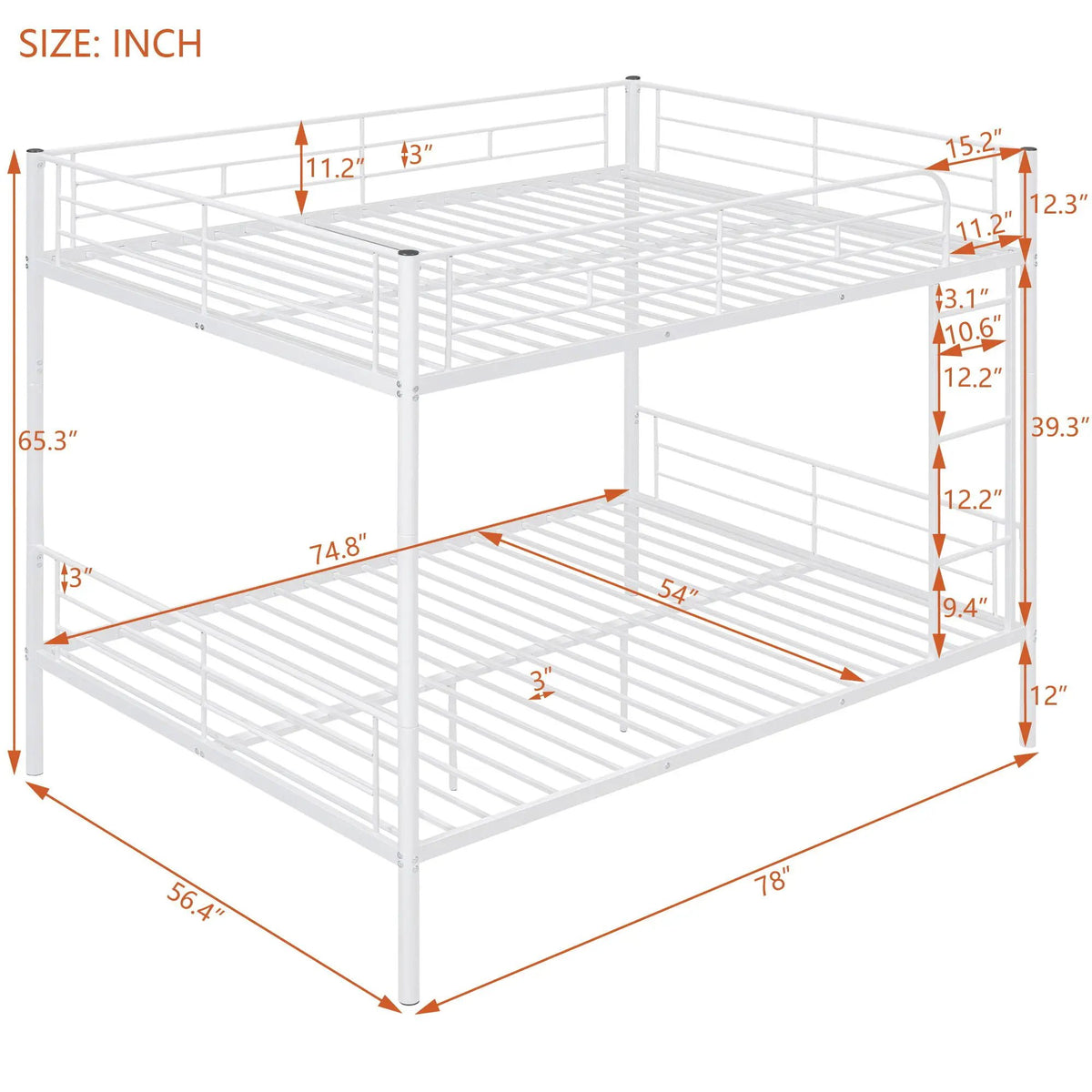 Steel Construction Bunk Bed, photo 11 of 28
