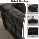 Convertible Floor Sofa Bed, Boneless Modular Sectional Sofa For Living Room by Unique Piece Furniture