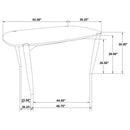 Whisten - Dining Set With Rounded Tabletop And Upholstered Chairs