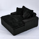 Harbor - Luxury Sofa Turtle Fleece Fabric by HouseOfZazla