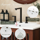 30" Vintage Bathroom Vanity With Ceramic Sink by HouseOfZazla