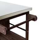 Outdoor Kitchen Island Fir Wood Prep Station by HouseOfZazla