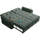 Chenille Convertible Sofa Bed