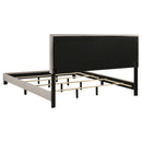 Boyd Upholstered California King Panel Bed Ivory