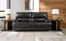 Mountainous - 2 Seat Power Reclining Sofa With Adj Headrest - Eclipse