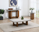 Keven - Faux Concrete Top Table by Unique Piece Furniture