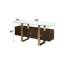 Mabyn - Console Cabinet - Brown by HouseOfZazla