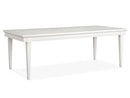 Willowbrook - Extendable Rectangular Dining Table - Egg Shell White