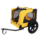 Pet Bike Trailer Dog Cart for Medium Dogs up to 66 lbs by HouseOfZazla