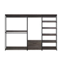 Monica - Walk-In Closet System, Modular Design - Rustic