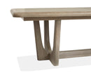 Braelyn - Extendable Trestle Dining Table - Dorian Gray