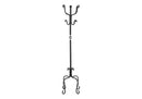 Coat Rack, Hall Tree, Free Standing, 8 Hooks, Entryway, Transitional - Black