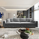 4 Seat Sofa, Deep Seat Couches With Soft Pillows by HouseOfZazla