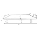 Kelven - Adjustable Bed Base With Wireless Remote And Dual Massage Motors