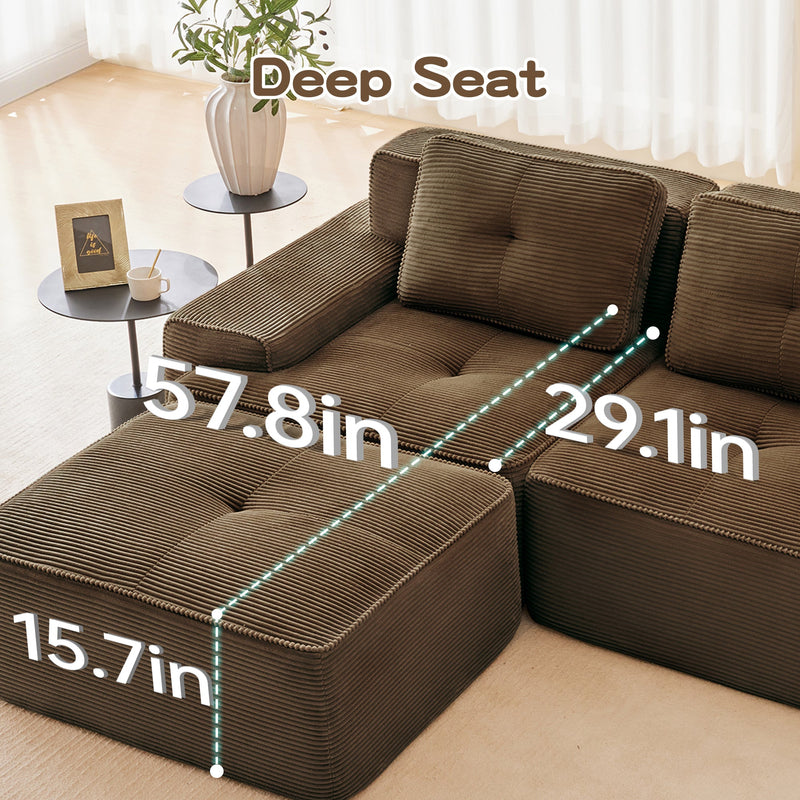 Modular Deep-Seat Sofa Set, photo 6 of 10