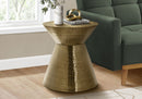 Drum Accent Side Table, Contemporary & Modern Elegant Design by HouseOfZazla