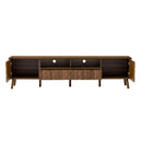 TV Stand With Drawers And Cable Management - Walnut by HouseOfZazla