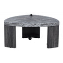 Triangle Nesting Coffee Table Set (Set of 2) - Gray by HouseOfZazla