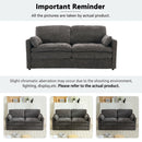 Cozy Upholstered Cushion Loveseat Sofa For Living Room by HouseOfZazla